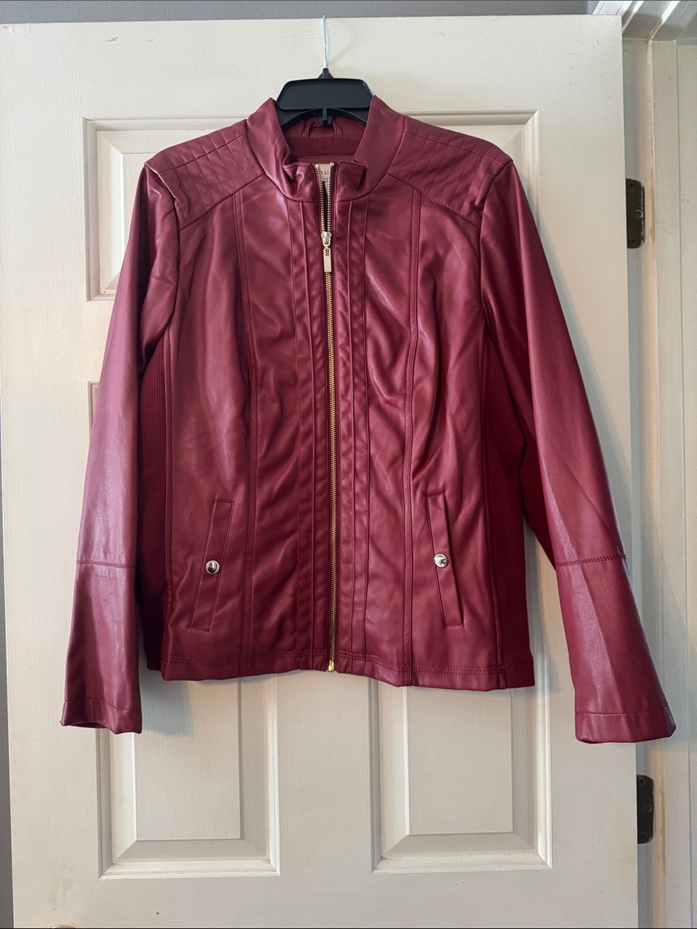 Philosophy Faux Leather Jacket XL